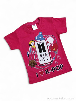 Футболка дитячі 117 бордовий Basak Kids бордовий  оптом от Optomarket