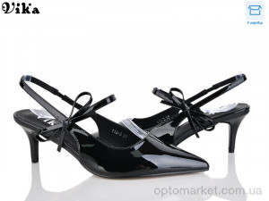 Туфлі жіночі 118-3 Vika чорний оптом от Optomarket