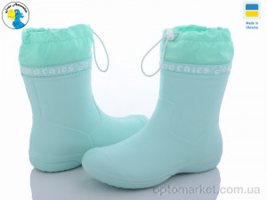 Чоботи з піни жіночі 119245 l.green Jose Amorales зелений  оптом от Optomarket