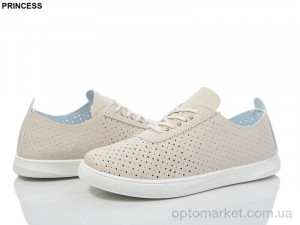 Кросівки жіночі 12-4 Princess бежевий оптом от Optomarket