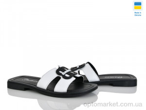 Шльопанці жіночі 1207-32 Tamei білий оптом от Optomarket