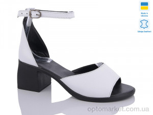 Босоніжки жіночі 122 білий Sali білий  оптом от Optomarket