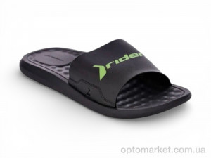 Шльопанці чоловічі 12265-AT243 black Rider чорний оптом от Optomarket