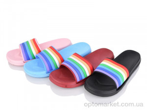 Шльопанці жіночі 123-9 mix Lion-Lu мікс  оптом от Optomarket