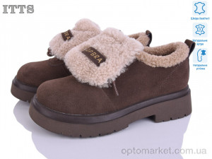 Туфлі жіночі 1236-35 ITTS коричневий  оптом от Optomarket