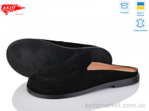 Шльопанці жіночі 124 ч.з. ARTO чорний  оптом от Optomarket