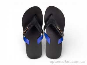 В'єтнамки чоловічі 12430-BC595 black-gold Rider чорний оптом от Optomarket