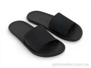 Шльопанці чоловічі 12491-BL084 black Rider чорний оптом от Optomarket