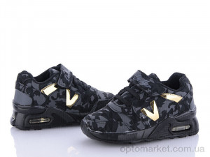 Кросівки дитячі 125-01FK 2025 Demur чорний оптом от Optomarket