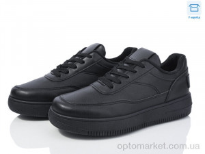 Кросівки жіночі 125-1 Happy чорний  оптом от Optomarket