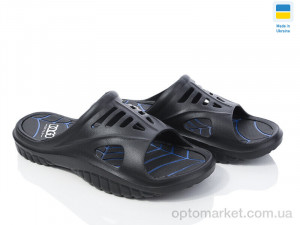 Шльопанці чоловічі 126 чорний Dago чорний  оптом от Optomarket