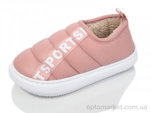 Капці жіночі 12912-3 Obuvok рожевий оптом от Optomarket