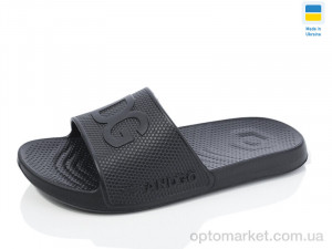 Шльопанці чоловічі 131 чорний old Dago чорний  оптом от Optomarket