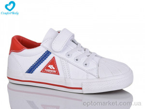 Кеди дитячі 1310-1 білий Comfort-baby білий  оптом от Optomarket