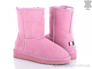Угги женские 131143 Sopra розовый  оптом от Optomarket