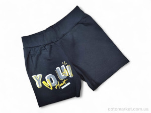 Шорти дитячі 13117 чорний CONCON Kids чорний  оптом от Optomarket
