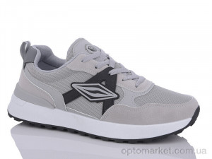 Кросівки чоловічі 1325-5 Swin сірий  оптом от Optomarket