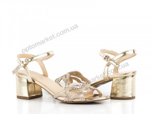 Босоножки женские 135650 Sopra золотой  оптом от Optomarket
