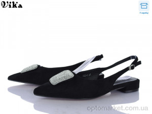 Туфлі жіночі 138-1 Vika чорний оптом от Optomarket