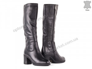 Сапоги женские 138581 Fabio Monelli черный  оптом от Optomarket