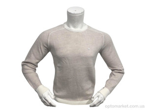 Светр чоловічі 1400 бежевий Pool Park бежевий  оптом от Optomarket