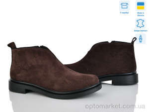 Черевики жіночі 14122-55Б Ailinda коричневий  оптом от Optomarket