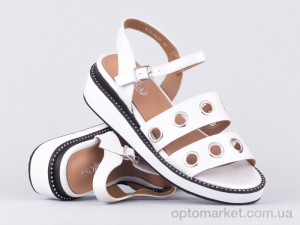 Босоножки женские 141352 Sopra белый  оптом от Optomarket