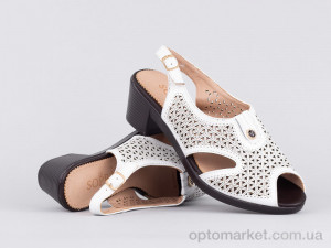 Босоножки женские 142603 Sopra белый  оптом от Optomarket