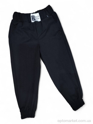 Спортивні штаны дитячі 1428 чорний (8-12) Puba Kids чорний  оптом от Optomarket