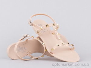 Босоножки женские 143807 Sopra бежевый  оптом от Optomarket