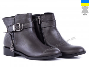 Ботинки женские 143937 Lonza серый  оптом от Optomarket