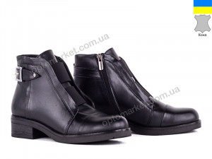 Ботинки женские 143939 Lonza черный оптом от Optomarket