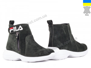 Ботинки женские 144157 Lonza зеленый  оптом от Optomarket