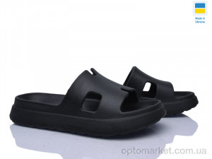 Шльопанці жіночі 145 чорний Progress чорний  оптом от Optomarket