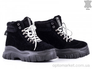 Ботинки женские 146718 Lonza Черный  оптом от Optomarket