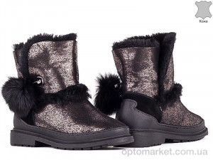 Ботинки женские 148157 Allshoes бронзовый  оптом от Optomarket