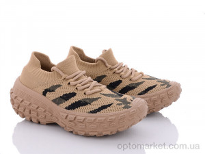 Кросівки жіночі 149-11-2 khaki Violeta only one бежевий  оптом от Optomarket