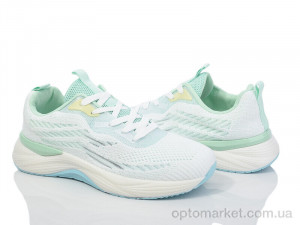 Кросівки жіночі 149-58 white-green Violeta білий  оптом от Optomarket