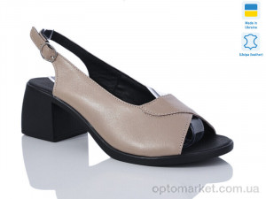 Босоніжки жіночі 150 кап.ш. Sali коричневий  оптом от Optomarket