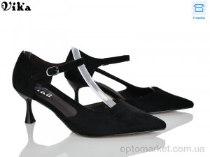 Туфлі жіночі 151-1 Vika чорний  оптом от Optomarket