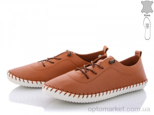 Мокасины женские 151496 Anna Lucci коричневый  оптом от Optomarket