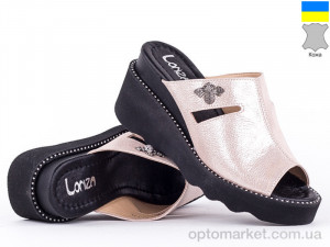 Сабо женские 151639 Lonza бежевый  оптом от Optomarket