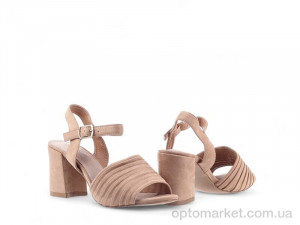 Босоніжки жіночі 152391 Sopra коричневий  оптом от Optomarket