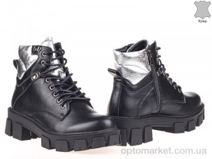Ботинки женские 156133 Lonza черный  оптом от Optomarket
