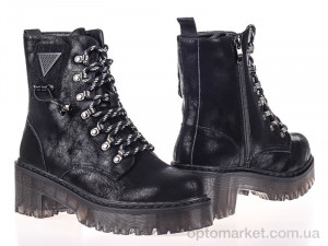 Ботинки женские 156135 Lonza черный  оптом от Optomarket