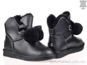 Угги женские 156413 Lonza Черный  оптом от Optomarket