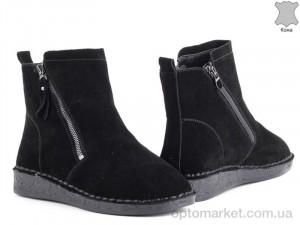 Ботинки женские 156441 Anna Lucci Черный оптом от Optomarket