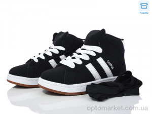 Кросівки жіночі 157-1 Happy чорний  оптом от Optomarket