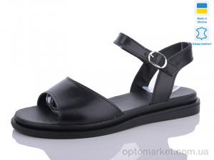 Босоніжки жіночі 16-1 Mermaid чорний  оптом от Optomarket