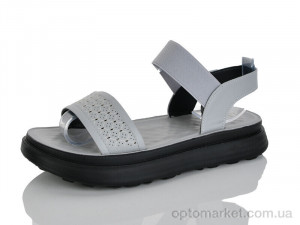 Босоніжки жіночі 16-3 Lilin сірий оптом от Optomarket